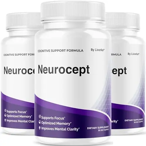 Neurocept Brain Support Supplement Bottle